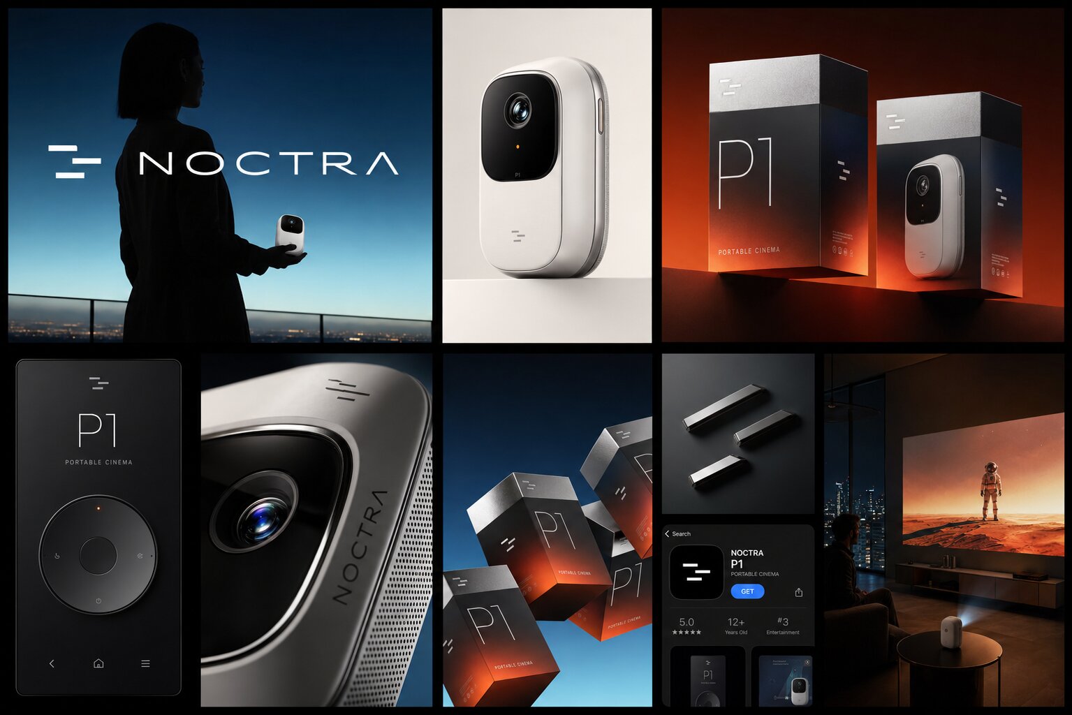 Noctra P1 brand board